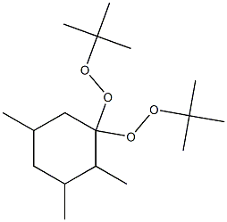 2,3,5-Trimethyl-1,1-bis(tert-butylperoxy)cyclohexane Struktur