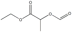 2-(Formyloxy)propionic acid ethyl ester Struktur