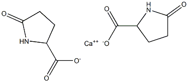 Bis[2-oxo-5-pyrrolidinecarboxylic acid]calcium salt Struktur