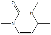 3,4-Dihydro-1,3,4-trimethyl-2(1H)-pyrimidone Struktur