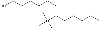 1-Pentyl-1-trimethylsilylmethyl-1-hexanol Struktur