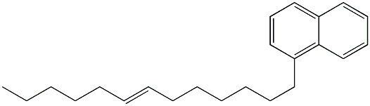 1-(7-Tridecenyl)naphthalene Struktur