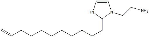 1-(2-Aminoethyl)-2-(10-undecenyl)-4-imidazoline Struktur