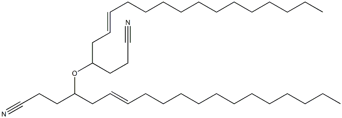 2-Cyanoethyl(3-hexadecenyl) ether Struktur