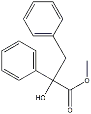 (-)-2,3-Diphenyl-L-lactic acid methyl ester Struktur