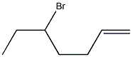 5-Bromo-1-heptene Struktur