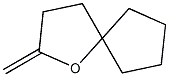 2-Methylene-1-oxaspiro[4.4]nonane Struktur