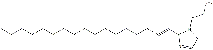 1-(2-Aminoethyl)-2-(1-heptadecenyl)-3-imidazoline Struktur