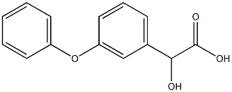 3-Phenoxy-D-mandelic acid Struktur