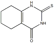 4-Oxo-2-thioxo-1,2,3,4,5,6,7,8-octahydroquinazoline Struktur