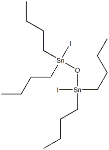 Bis(dibutyliodostannyl) oxide Struktur