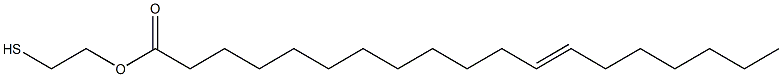 12-Nonadecenoic acid 2-mercaptoethyl ester Struktur