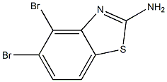 2-Amino-4,5-dibromobenzothiazole Struktur