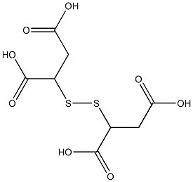 2,2'-Dithiodisuccinic acid Struktur