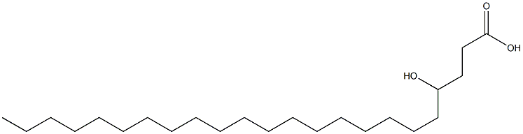 4-Hydroxytricosanoic acid Struktur