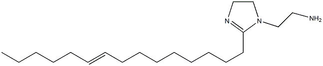 1-(2-Aminoethyl)-2-(9-pentadecenyl)-2-imidazoline Struktur