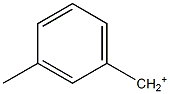 3-Methylbenzyl cation Struktur