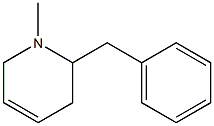 1-Methyl-2-benzyl-1,2,3,6-tetrahydropyridine Struktur