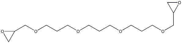 2,2'-[1,3-Propanediylbis[oxy(3,1-propanediyl)oxymethylene]]bis(oxirane) Struktur