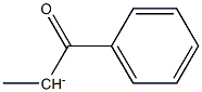 1-Benzoylethan-1-ide Struktur