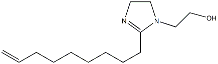 2-(8-Nonenyl)-2-imidazoline-1-ethanol Struktur