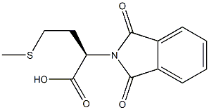 N,N-Phthaloyl-D-methionine Struktur