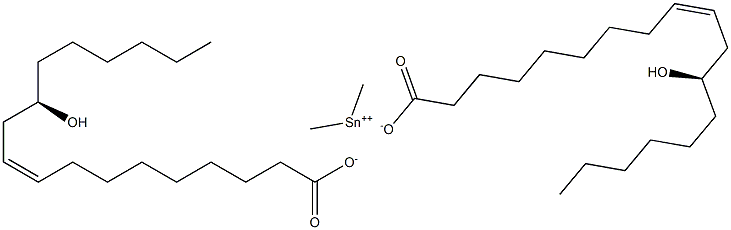 Diricinoleic acid dimethyltin(IV) salt Struktur