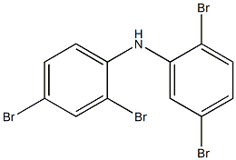 2,4-Dibromophenyl 2,5-dibromophenylamine Struktur