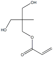 2-Methyl-2-(acryloyloxymethyl)-1,3-propanediol Struktur