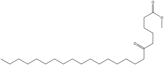 6-Oxotricosanoic acid methyl ester Struktur