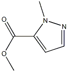 1-Methyl-1H-pyrazole-5-carboxylic acid methyl ester Struktur