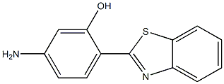 5-Amino-2-(benzothiazole-2-yl)phenol Struktur