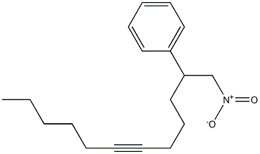 1-Nitro-2-phenyldodecan-6-yne Struktur