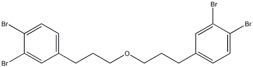 3,4-Dibromophenylpropyl ether Struktur