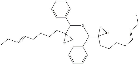 2-(5-Octenyl)phenylglycidyl ether Struktur