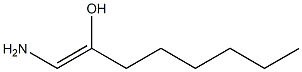 1-Amino-1-octen-2-ol Struktur