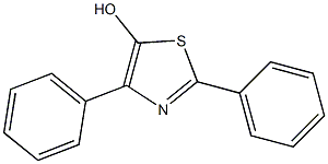 2,4-Diphenylthiazol-5-ol Struktur