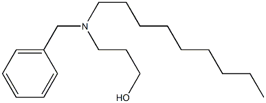 3-[Nonyl(benzyl)amino]-1-propanol Struktur