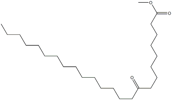 9-Oxotetracosanoic acid methyl ester Struktur