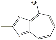 2-Methyl-4-aminocycloheptimidazole Struktur