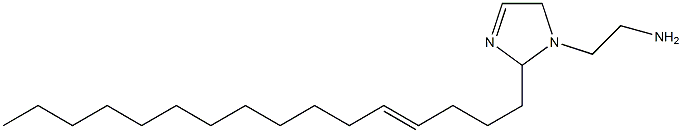 1-(2-Aminoethyl)-2-(4-hexadecenyl)-3-imidazoline Struktur