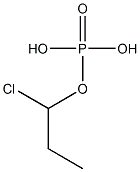 Phosphoric acid dihydrogen (1-chloropropyl) ester Struktur