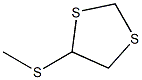 5-Methylthio-1,3-dithiolane Struktur