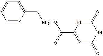 Benzylammonium orotate Struktur