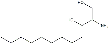 2-Aminododecane-1,3-diol Struktur