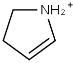 Pyrrolinium ion Struktur