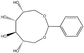 1-O,6-O-Benzylidene-D-glucitol Struktur