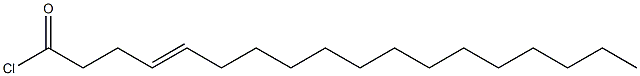 4-Octadecenoic acid chloride Struktur