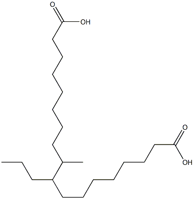 Dioctanoic acid 2,3-hexanediyl ester Struktur