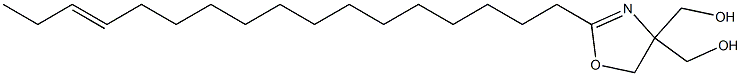 4,4-Bis(hydroxymethyl)-2-(14-heptadecenyl)-2-oxazoline Struktur